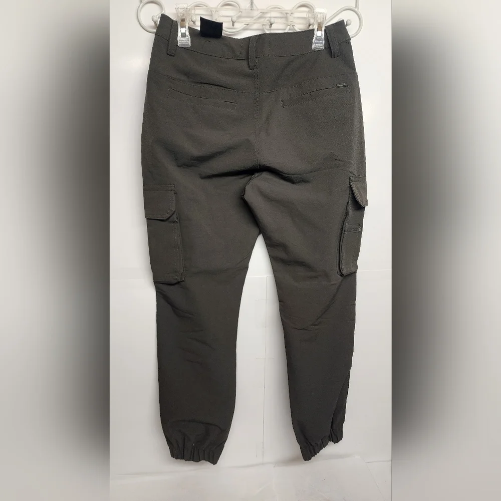 Fried Denim Dark Gray/green Sz 32/39 Cargo Jogger Pants